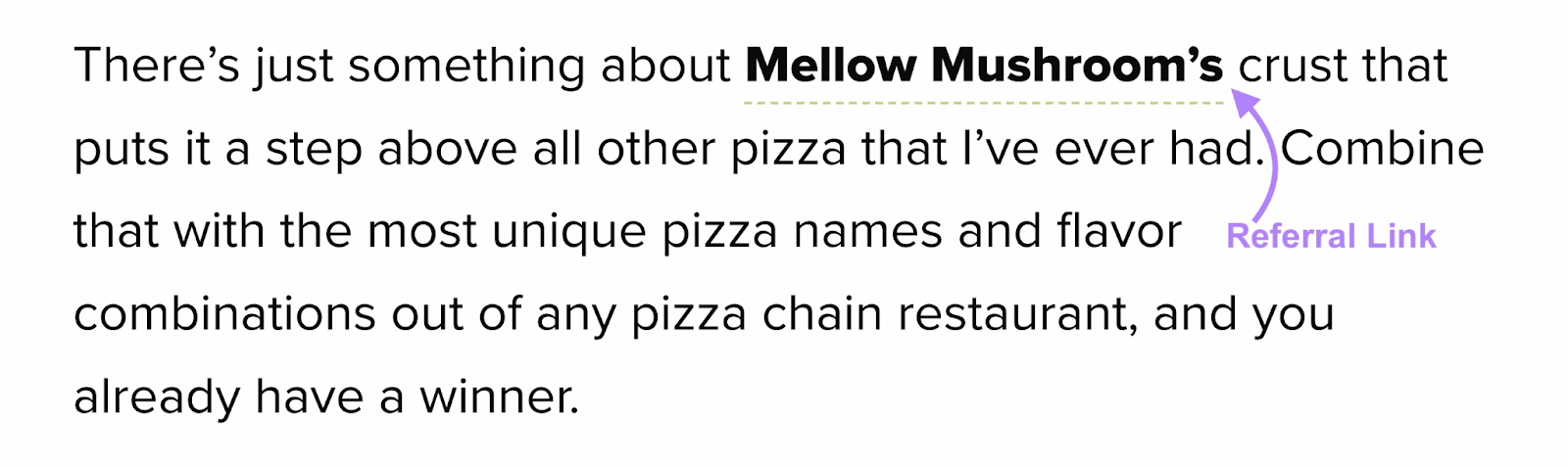 Un lien de référence dans le blog ci-dessus vers "Mellow Mushroom".