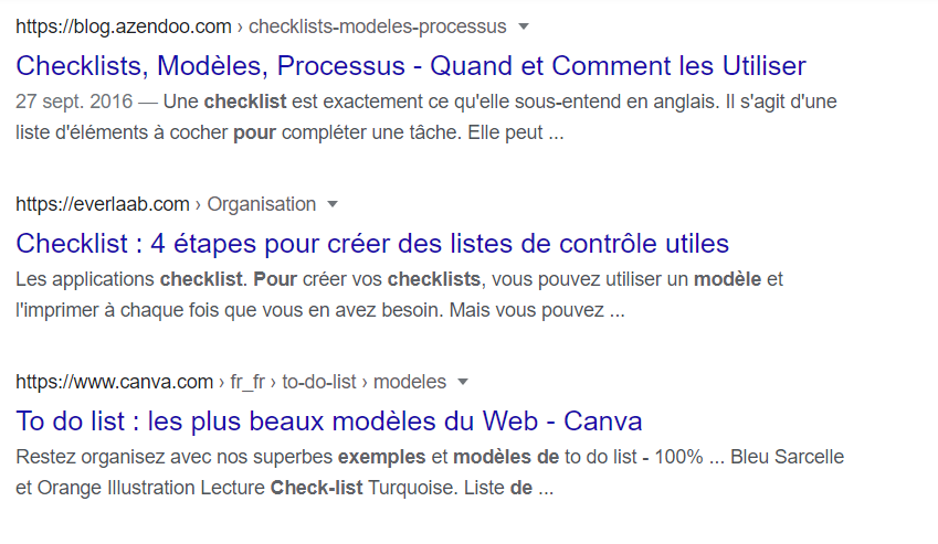 To do list : les plus beaux modèles du Web