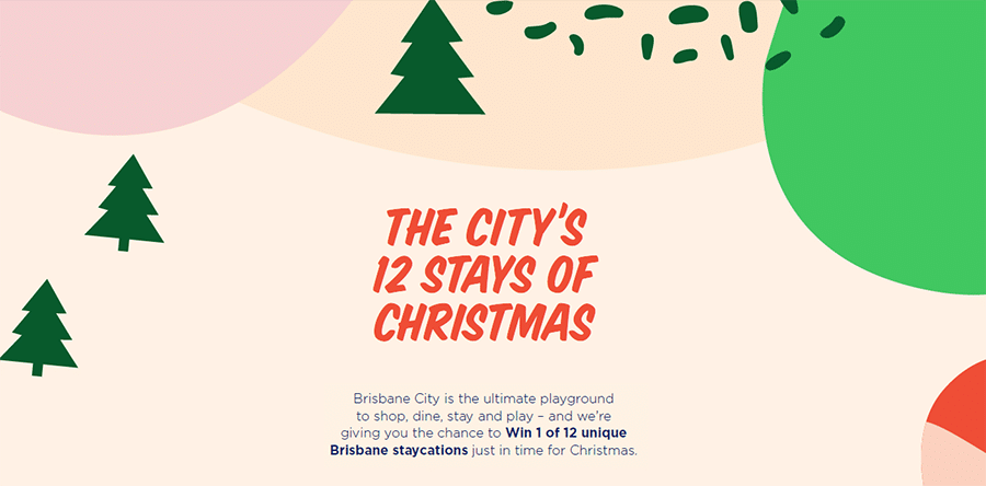 Brisbane City’s Christmas competition page