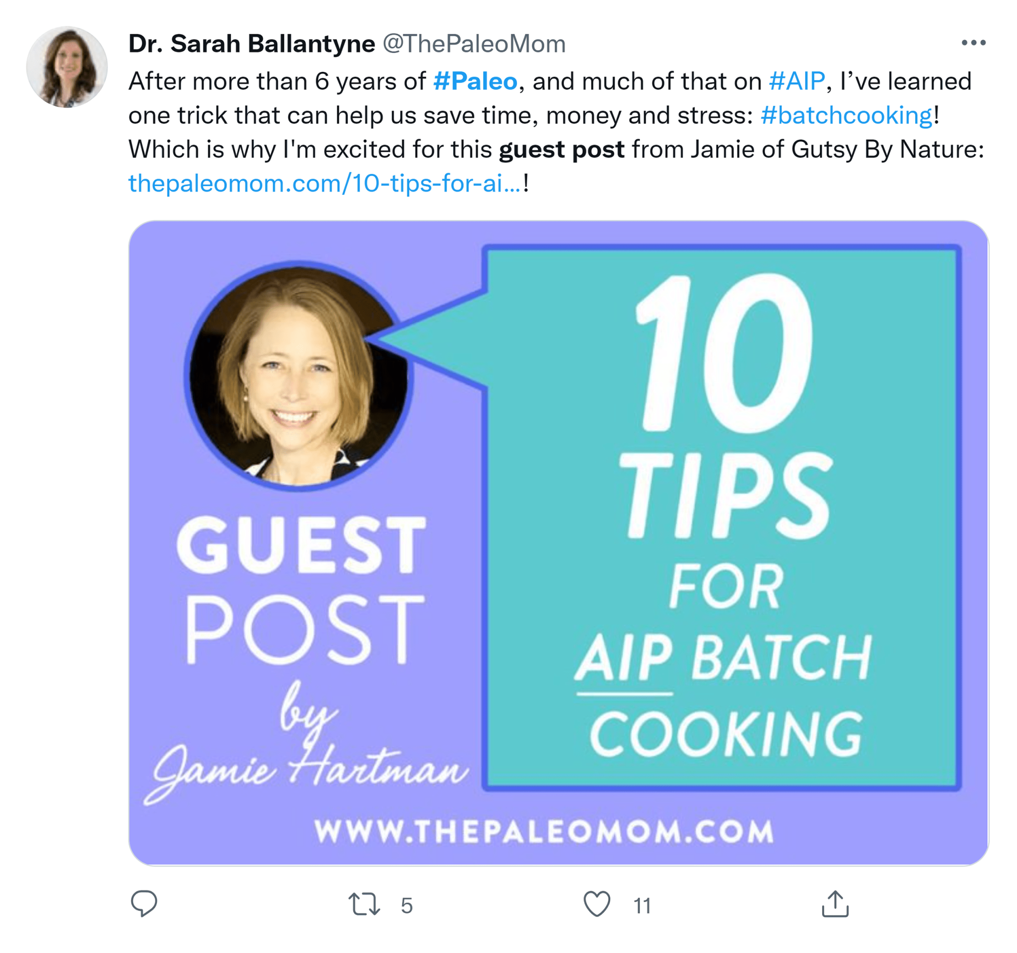 Paleo guest post opportunity