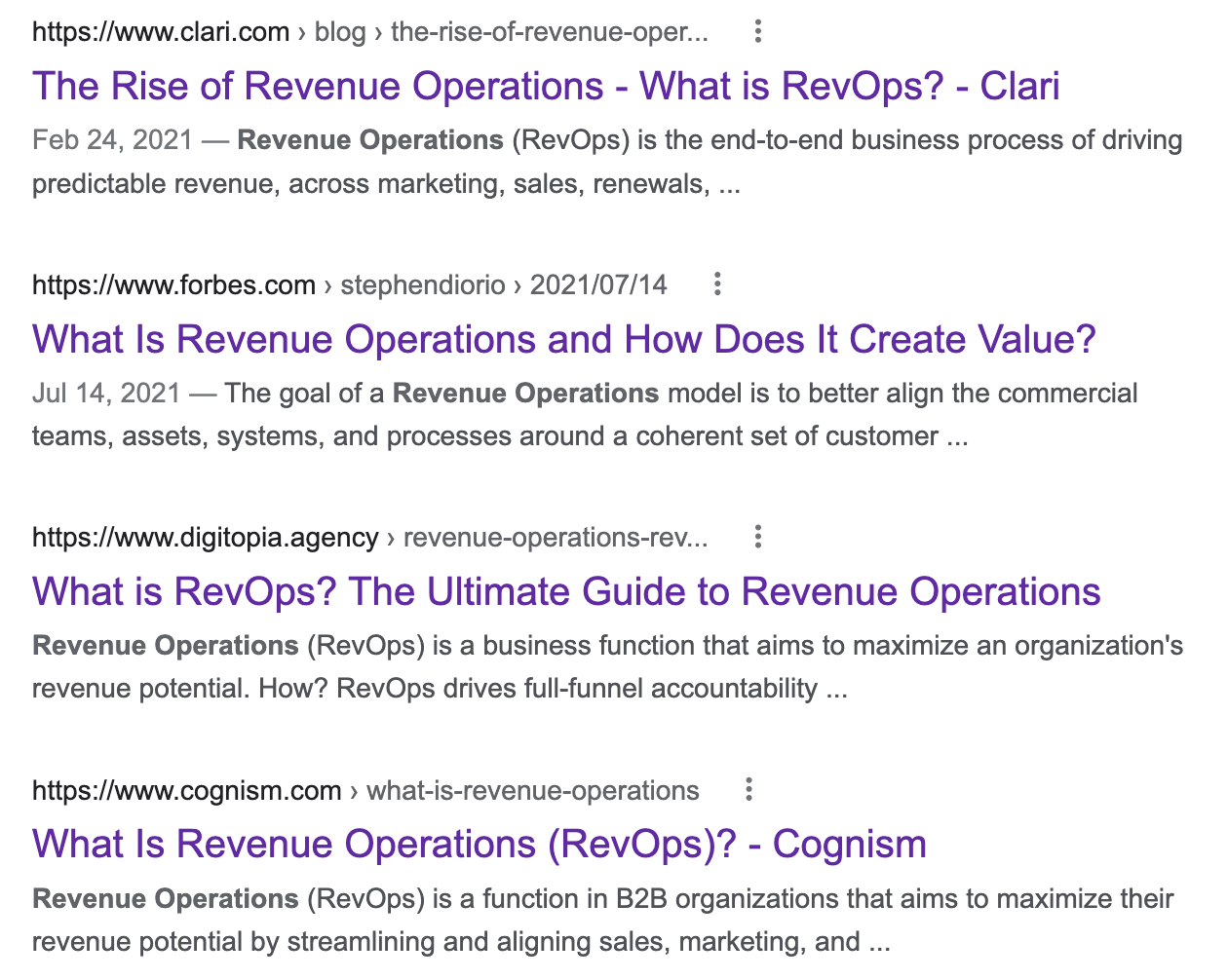 search intent ،ysis example