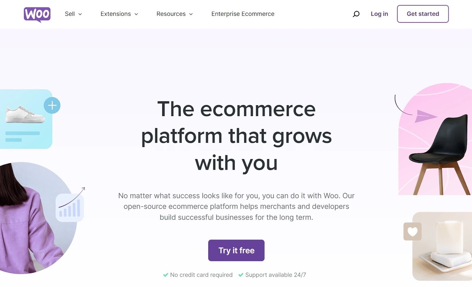 WooCommerce homepage