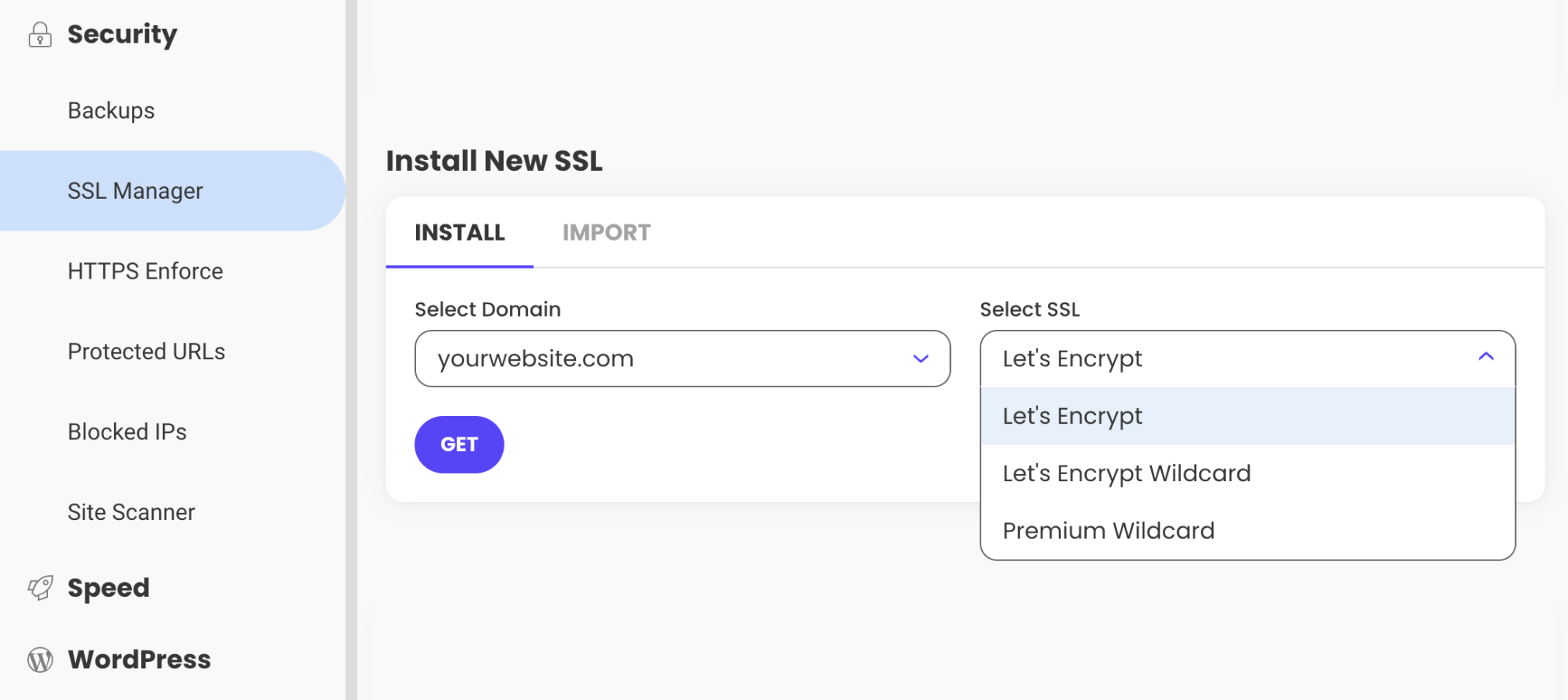 install new SSL