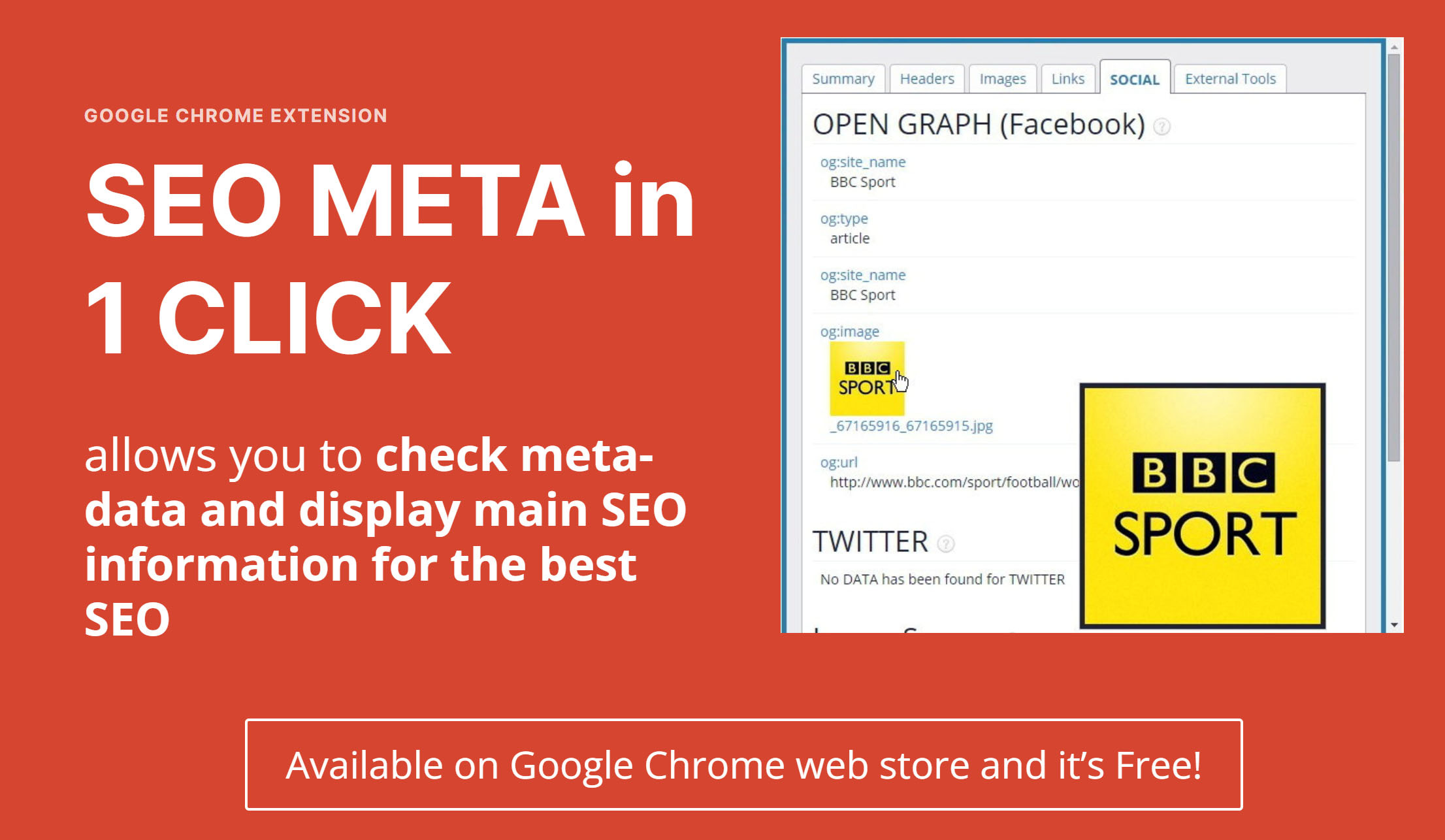 10 opções para você usar no navegador 11 SEO META in 1 Click seo chrome extension
