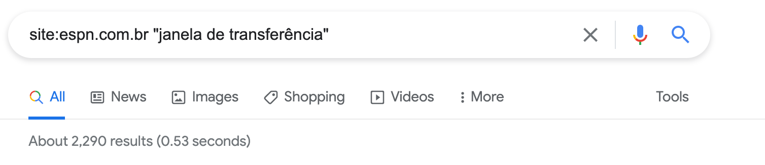 O guia completo de operadores de pesquisa do Google 23 operador janela de tranferência