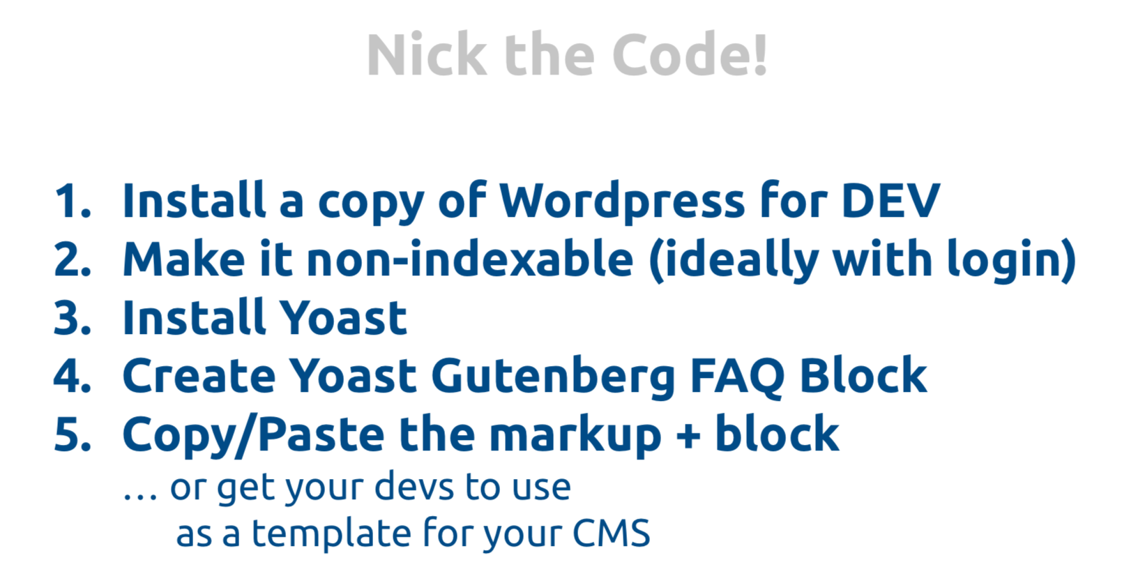 Implementing Yoast Gutenberg FAQ Block