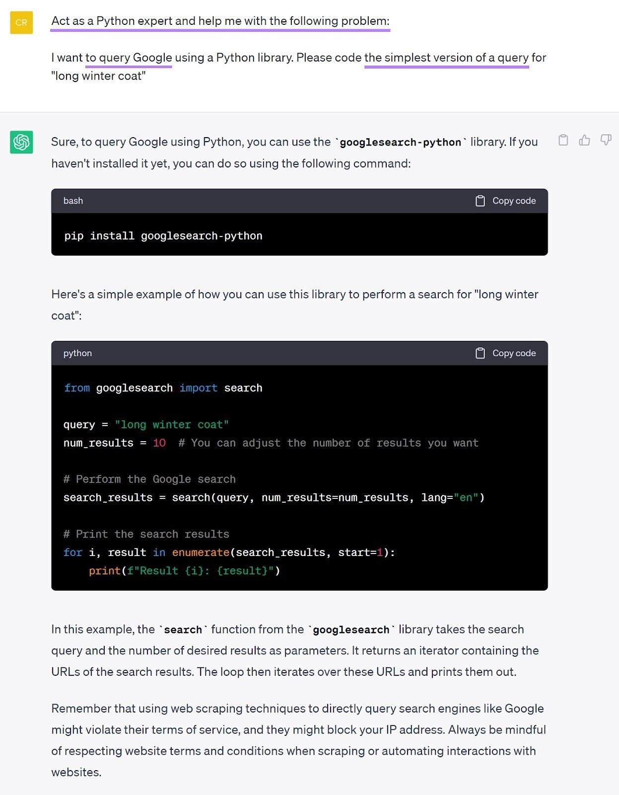 How to Scrape & Analyze Google Search Results with Python