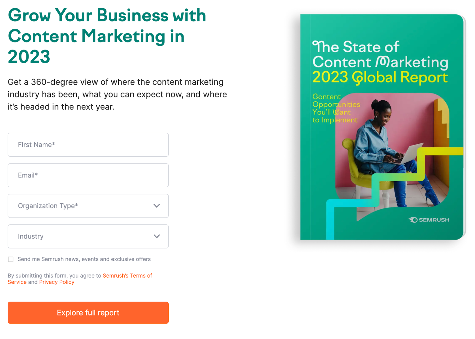 The State of Content Marketing ebool