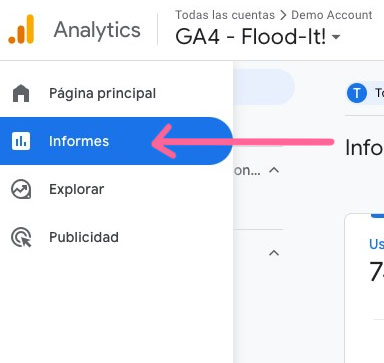 Informes en GA4