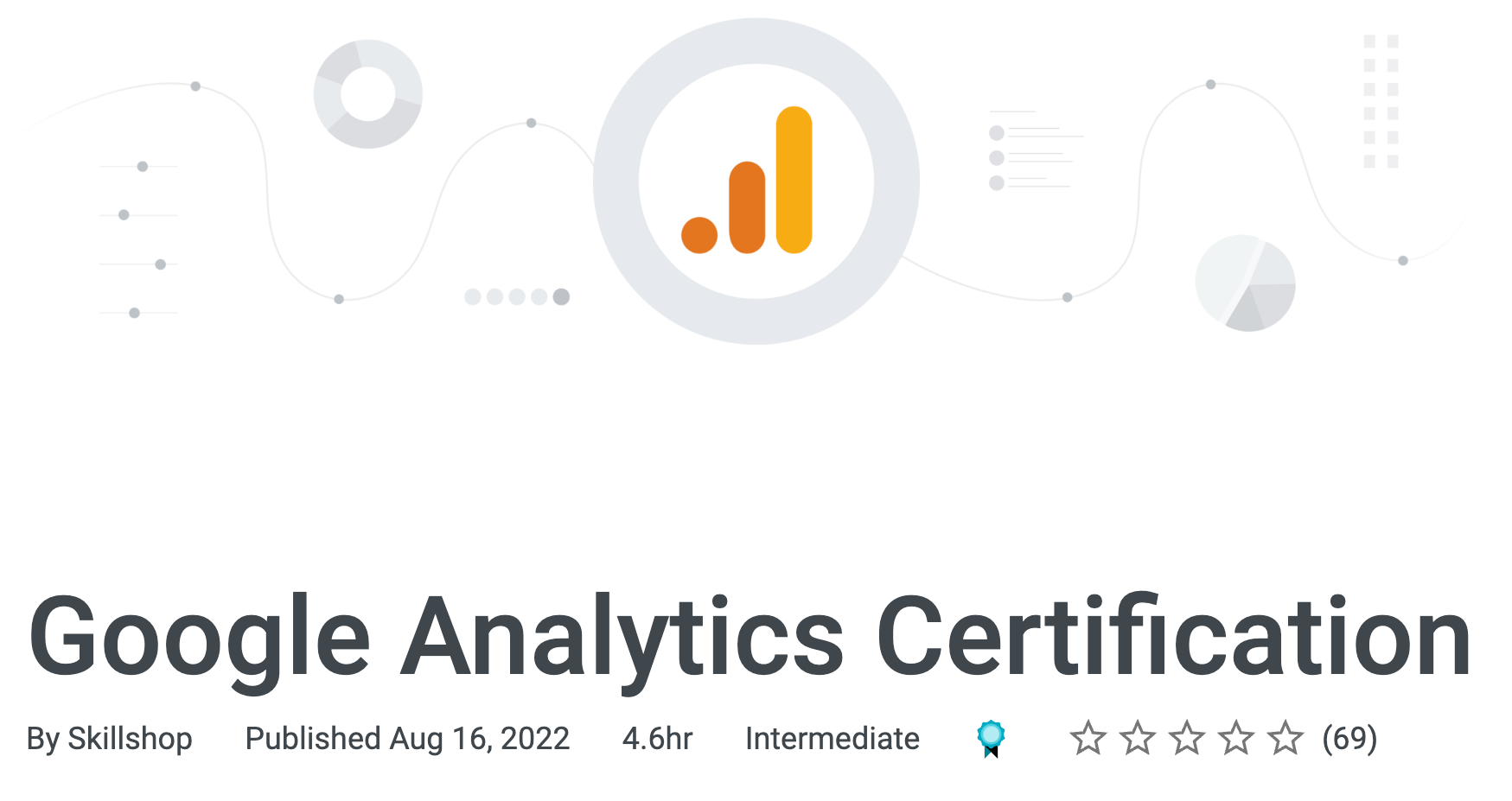 certification google analytics