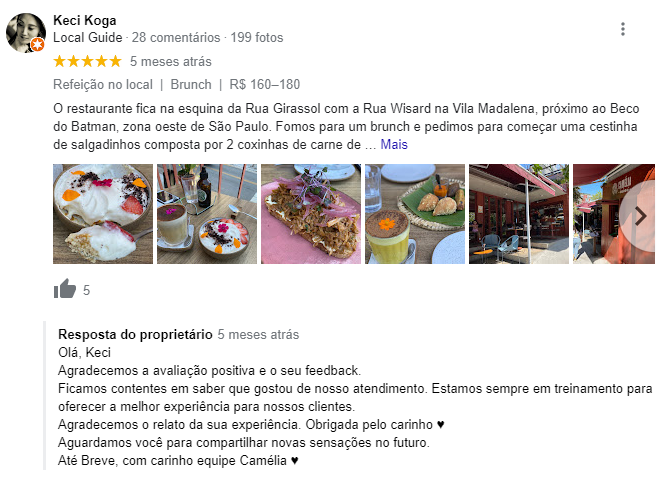 guia para iniciantes com dicas práticas 24 comentário respondido no google perfil da empresa