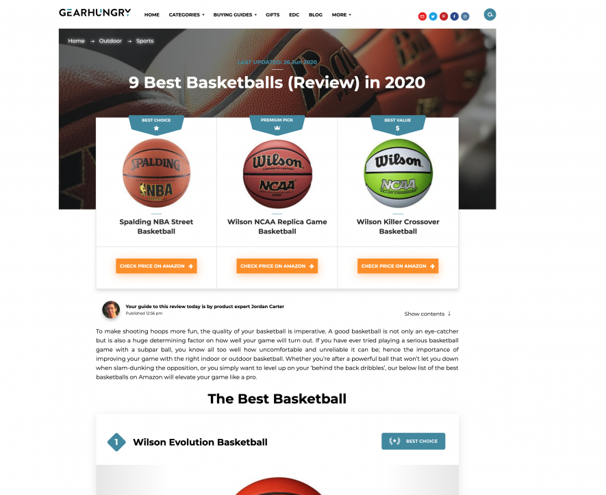 Hướng dẫn về 9 Best Basketballs