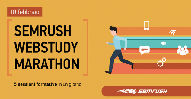 SEMrush Webstudy Marathon: partecipa all'evento sulla SEO On-Page