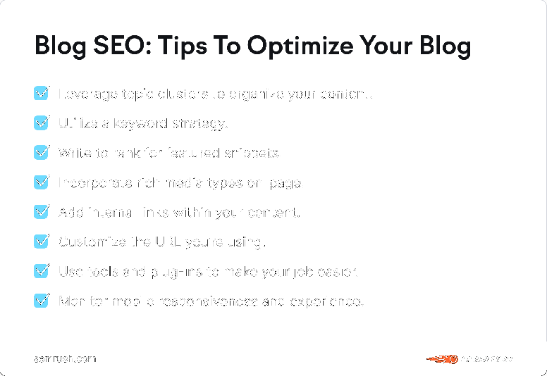 Blog SEO: Tips to Optimize Your Blog Posts