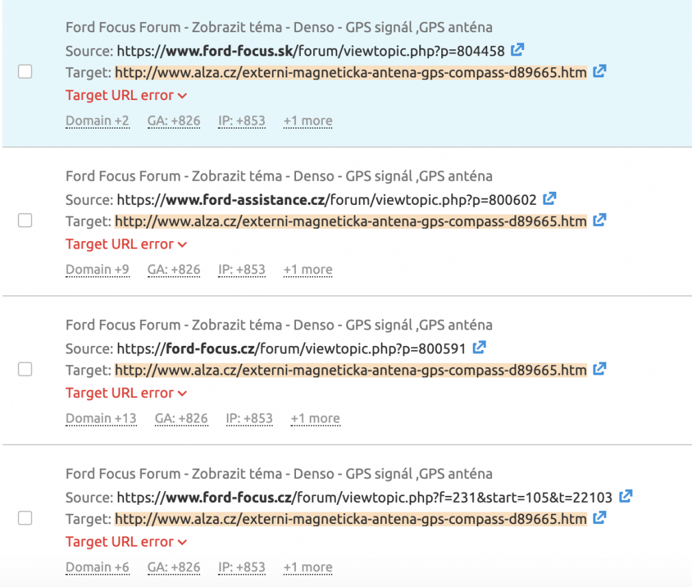 Defekte Links im Backlink Audit