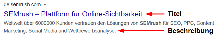 Google-Snippet