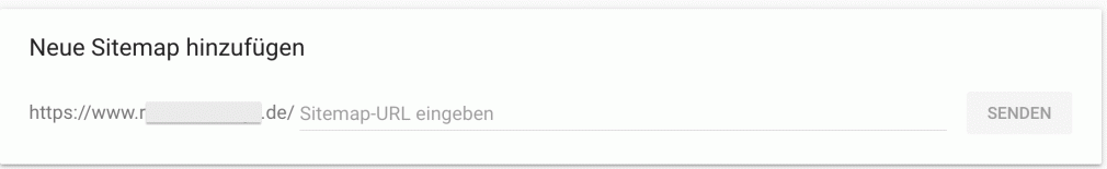 Neue Sitemap bei Google einreichen