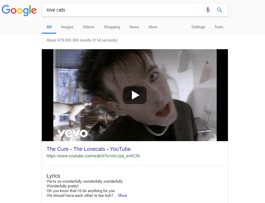 Google-Suchergebnis für 'love cats'