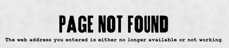 Taco Garage 404 page
