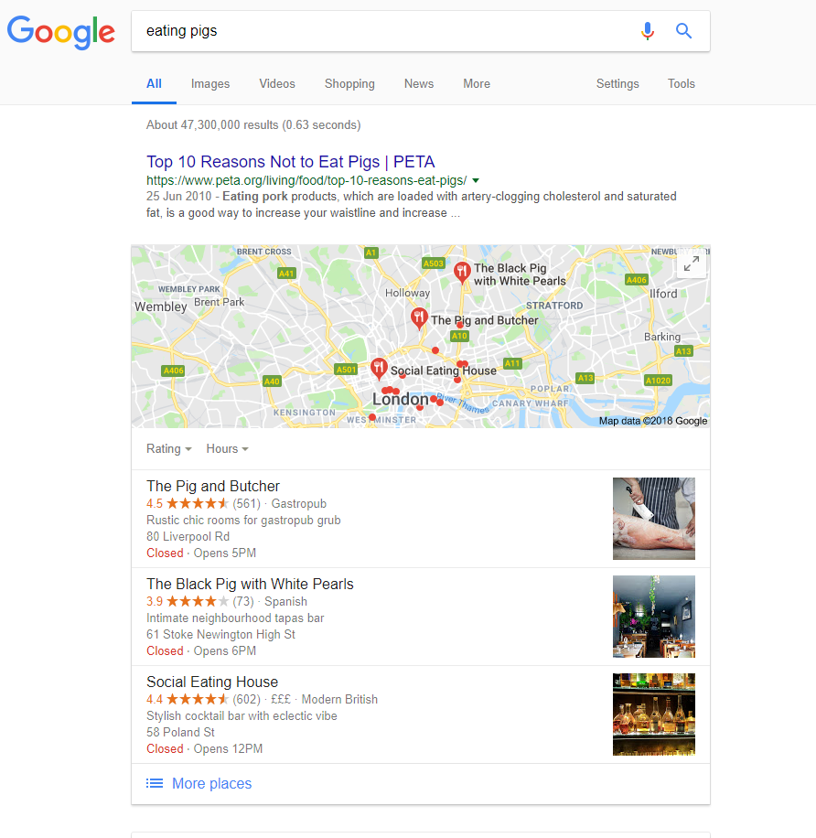 Search results for 'eating pigs'