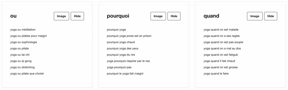 question liste answer the public