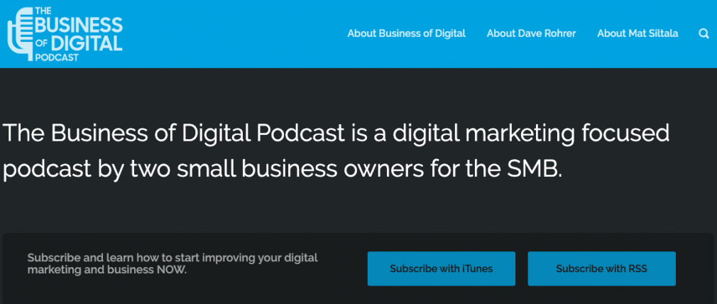 The business of DIGITAL podcast