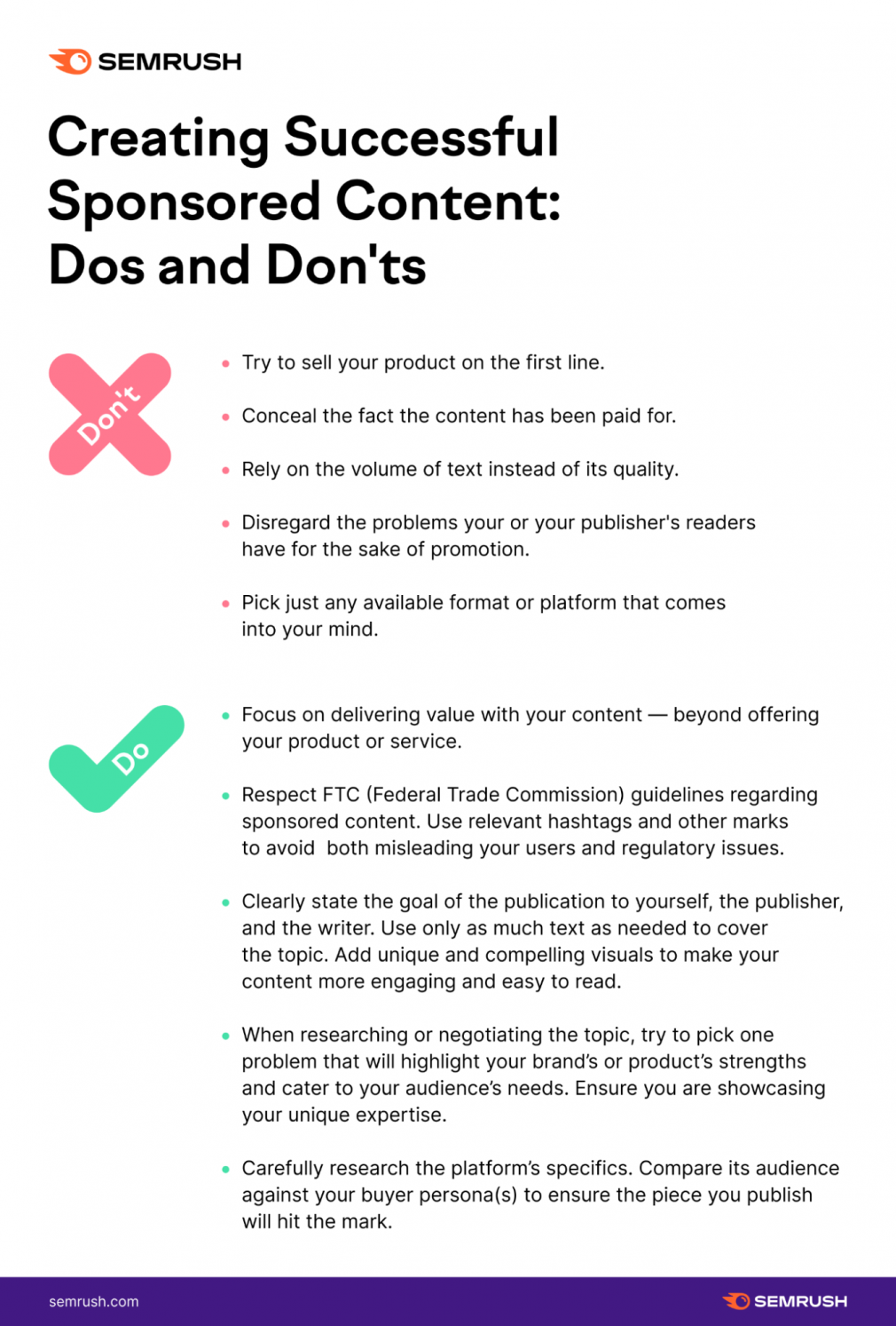 Creating Successful Sponsored Content: Dos and Don'ts