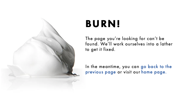 Gillette 404 page