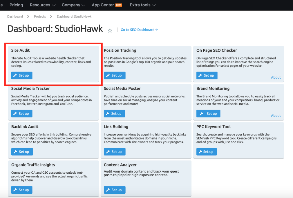 website sitemap