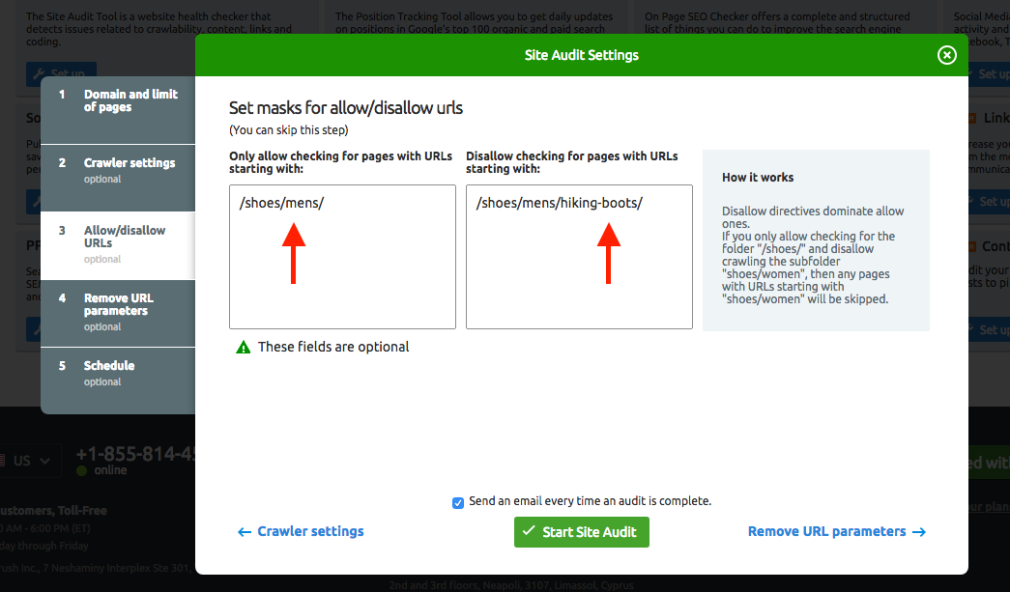 website crawler