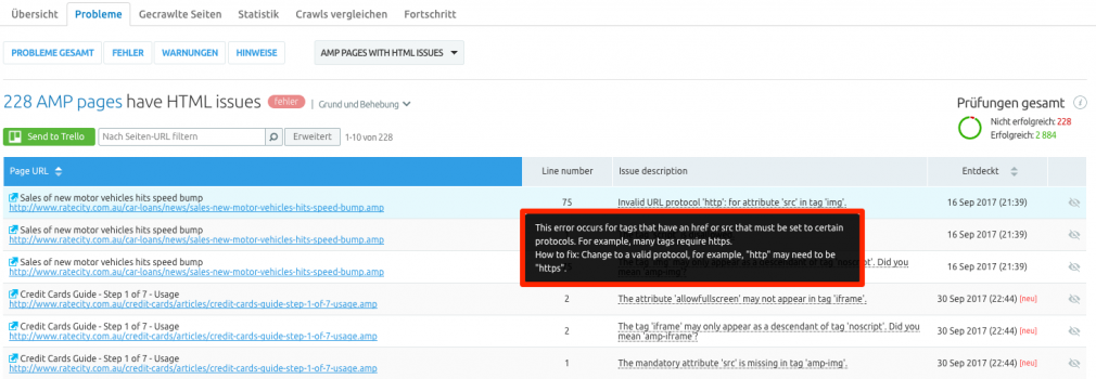 Beschreibung und Behebung des Fehlers "invalid URL protocol http"
