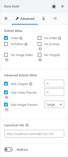 rankmath robots
