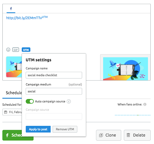 semrush for facebook