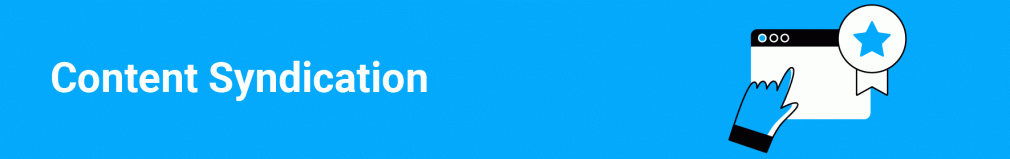 repurpose content with content syndication
