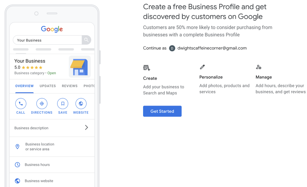 steps to add my business to google shopping