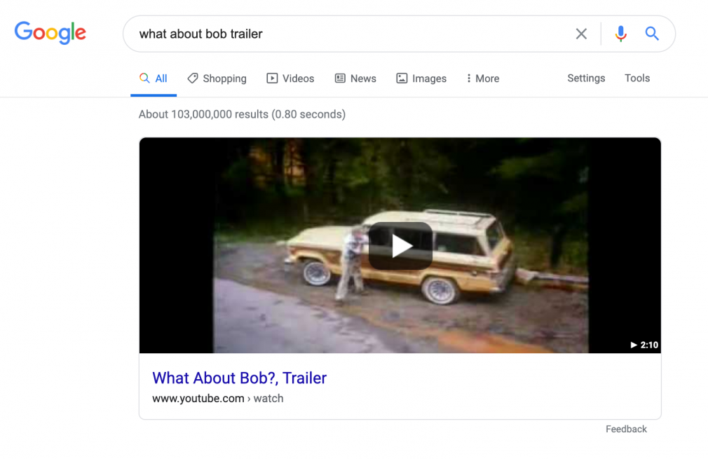 Highlighted SERP feature