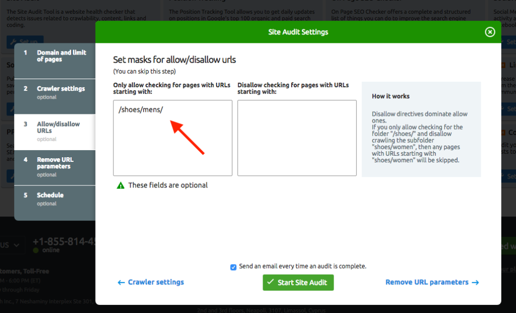 website crawler
