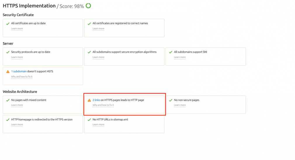 http vs https