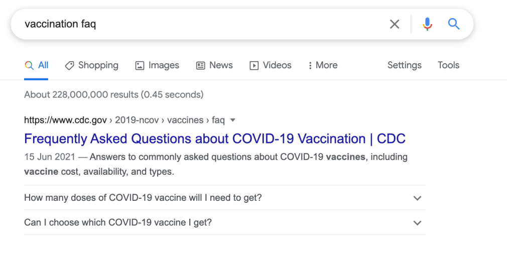 faq template