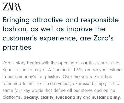 brand values examples