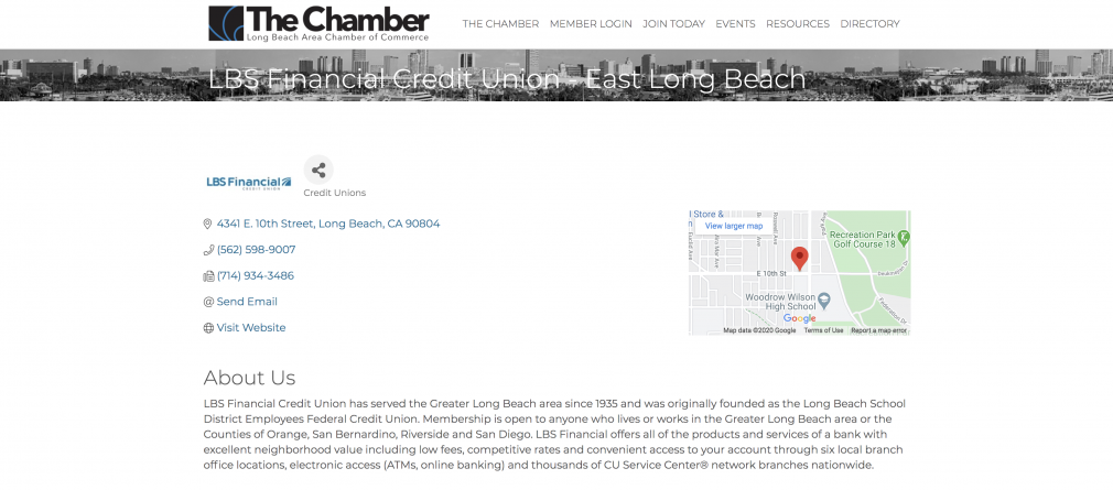 Long Beach Chamber of Commerce Directory