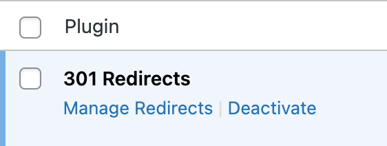 wordpress redirect