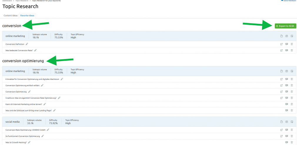 Themenrecherche Tool