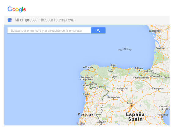 Google My Business Mapa de Google