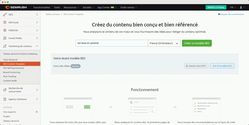 seo content template
