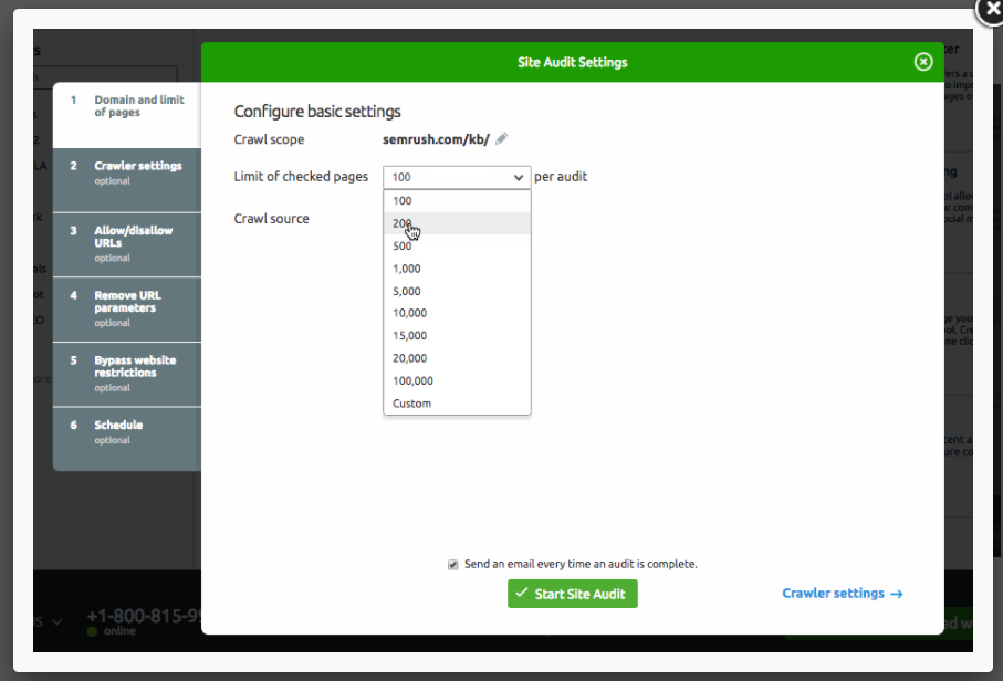 website crawler