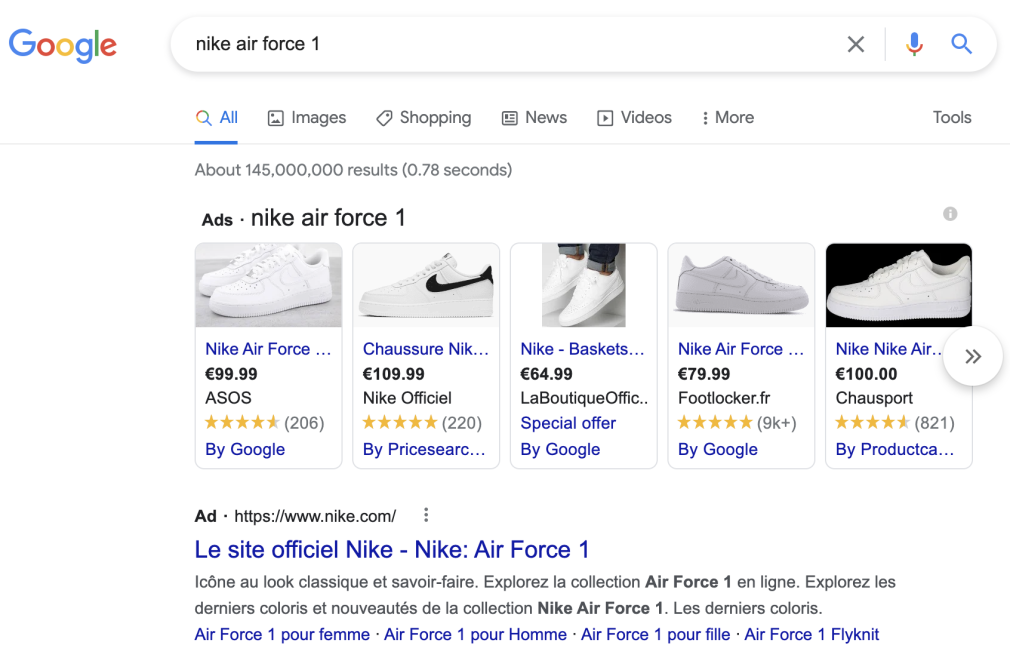 nike aire force 1