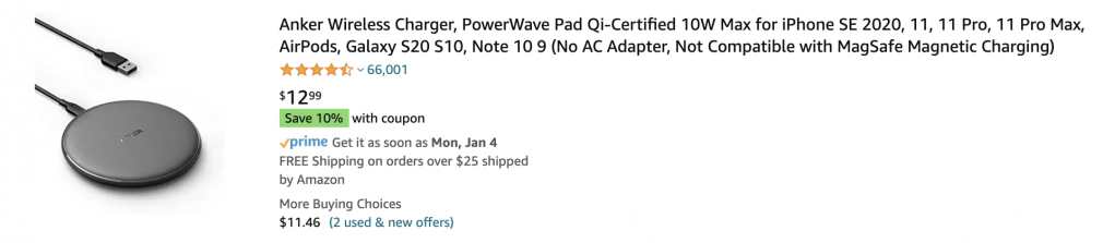 amazon product title