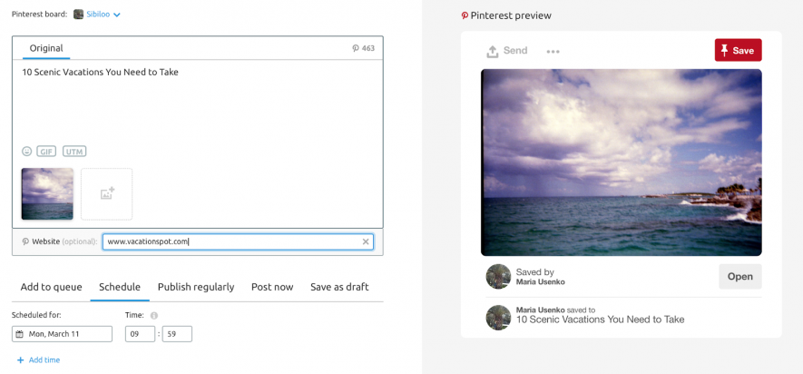 semrush for pinterest