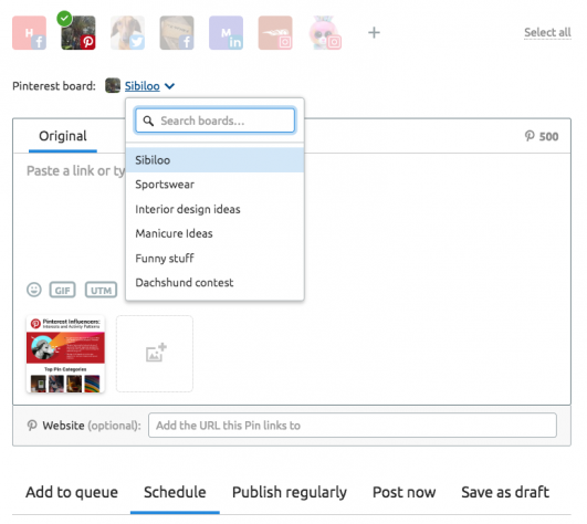 semrush for pinterest